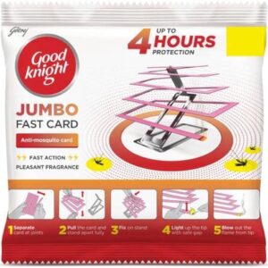 GOOD KNIGHT JUMBO FAST CARD 15/-