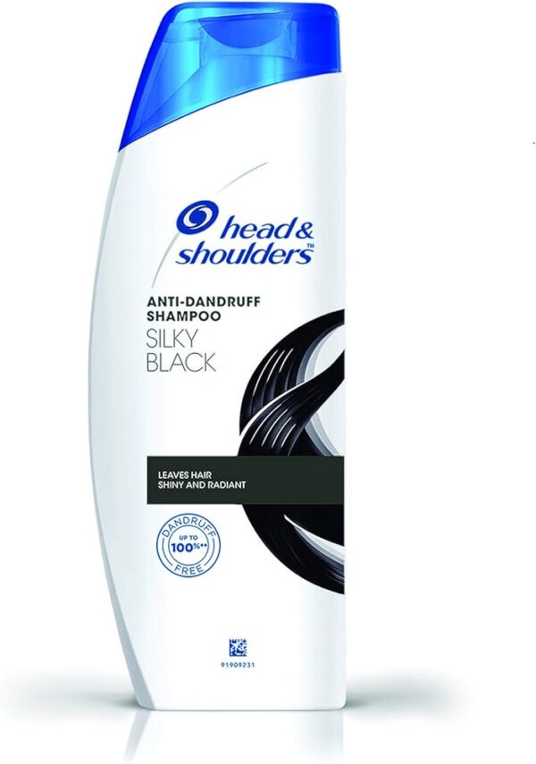 H&S SILK BLACK SHAMPOO 180ML