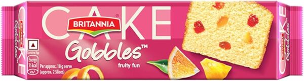 BRITANNIA GODDLES BAR CAKE-FRUITY FUN