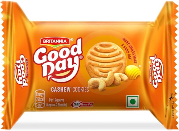 GOOD DAY CASHEW 52GM 71KT 60G