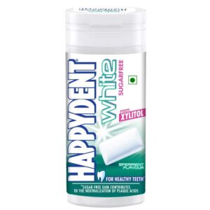HAPPYDENT WHITE XYLITOLSUGAR FREE MRP 5