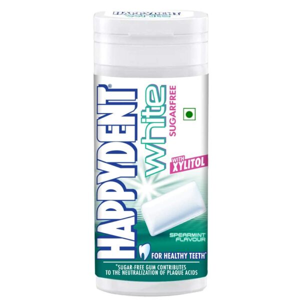 HAPPYDENT WHITE XYLITOLSUGAR FREE MRP 5