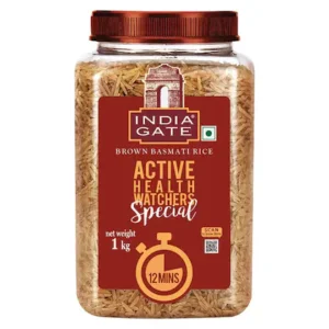IG BROWN BASMATI RICE 1KG JAR 199/-