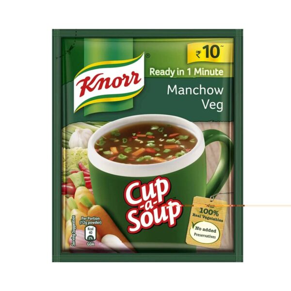 KNOOR INSTANT SOUP MANCHOW 12 GM