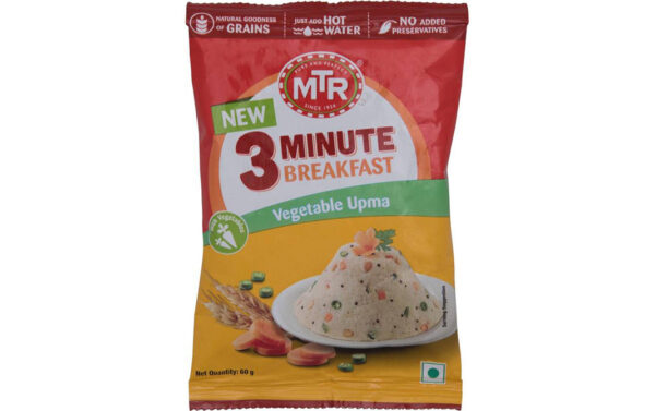 MTR 3 MINUTE VEGGIE UPMA