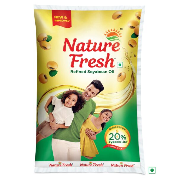 NATURE FRESH SOYA REFINED OIL 1LTR