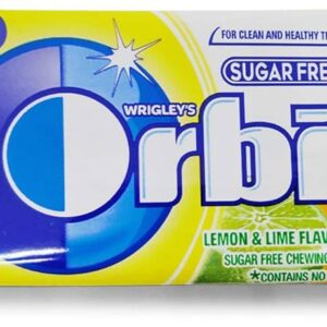 ORBIT LEMON AND LIME FLAVOUR