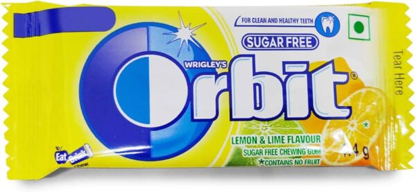 ORBIT LEMON AND LIME FLAVOUR