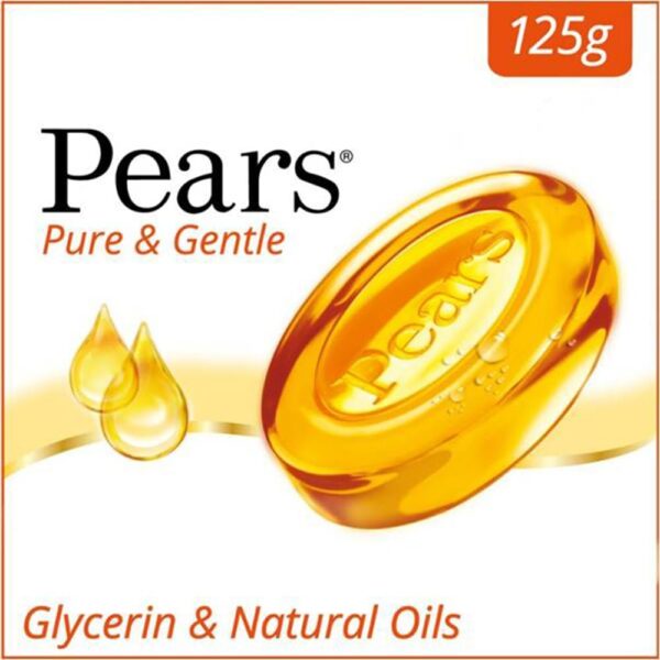 PEARS PURENamp;GENTLE SOAP 125G