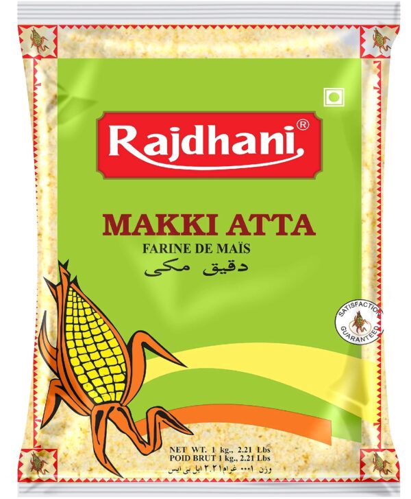 RAJDHANI MAKKI ATTA 1 KG