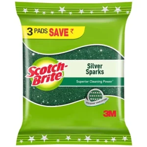 SCOTCH BRITE 3M SRUBH PAD SILVER