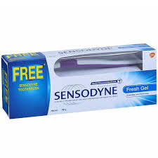 SENSODYNE 150G FRESH-BRUSH FREE