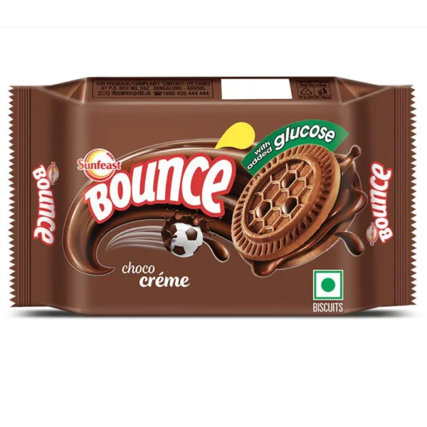 SUNFEAST BOUNCE CHOCO CREAME 10/-