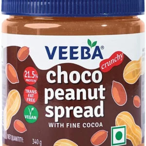 VEEBA CHOCO PEANUT SPREAD 340 GM