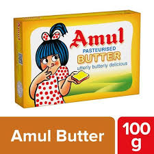 AMUL BUTTER PLAIN 100 G