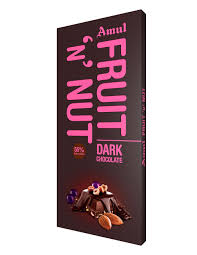 AMUL FRUIT N NUT CHOCOLATE 150G