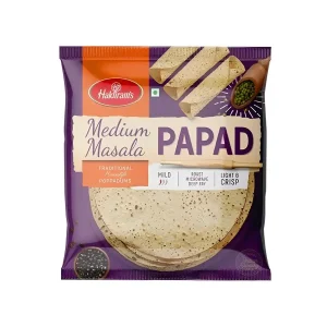 HALDIRAM MASALA PAPAD MRP 52