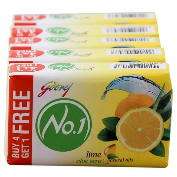 GODREJ NO.1 LIME ALOE VERA 100 GM B4+G1