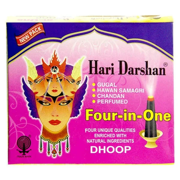 HARI DARSHAN 4IN1 DHOOP 16 STICKS