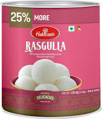 HALDIRAM RASGULLA 1KG +250G