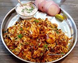 Egg Biryani (with Gravy) (Half)