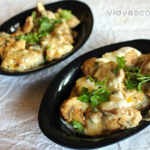 Mushroom Malai Tikka (Half)