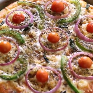 Onion N Capsicum Pizza (Double Topping)