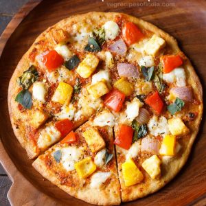 Onion N Paneer Pizza (Double Topping)
