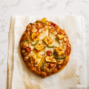 PANEER MAKHANI PIZZA  SMALL
