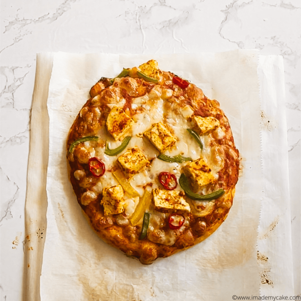 PANEER MAKHANI PIZZA  SMALL
