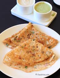 Rava Onion Masala Dosa