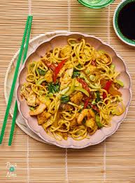 Singapore Noodles (Half)