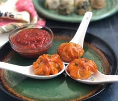 Tandoori Chicken Momos (Full)
