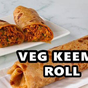 Veg Keema Roll