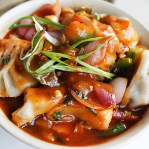 Chilli Paneer Momo[4 Pc]