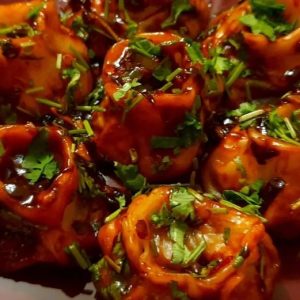 Chilli Veg Momo[8 Pc]