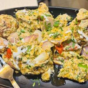 Butter Creamy Tandoori Mushroom Momo[4 Pc]